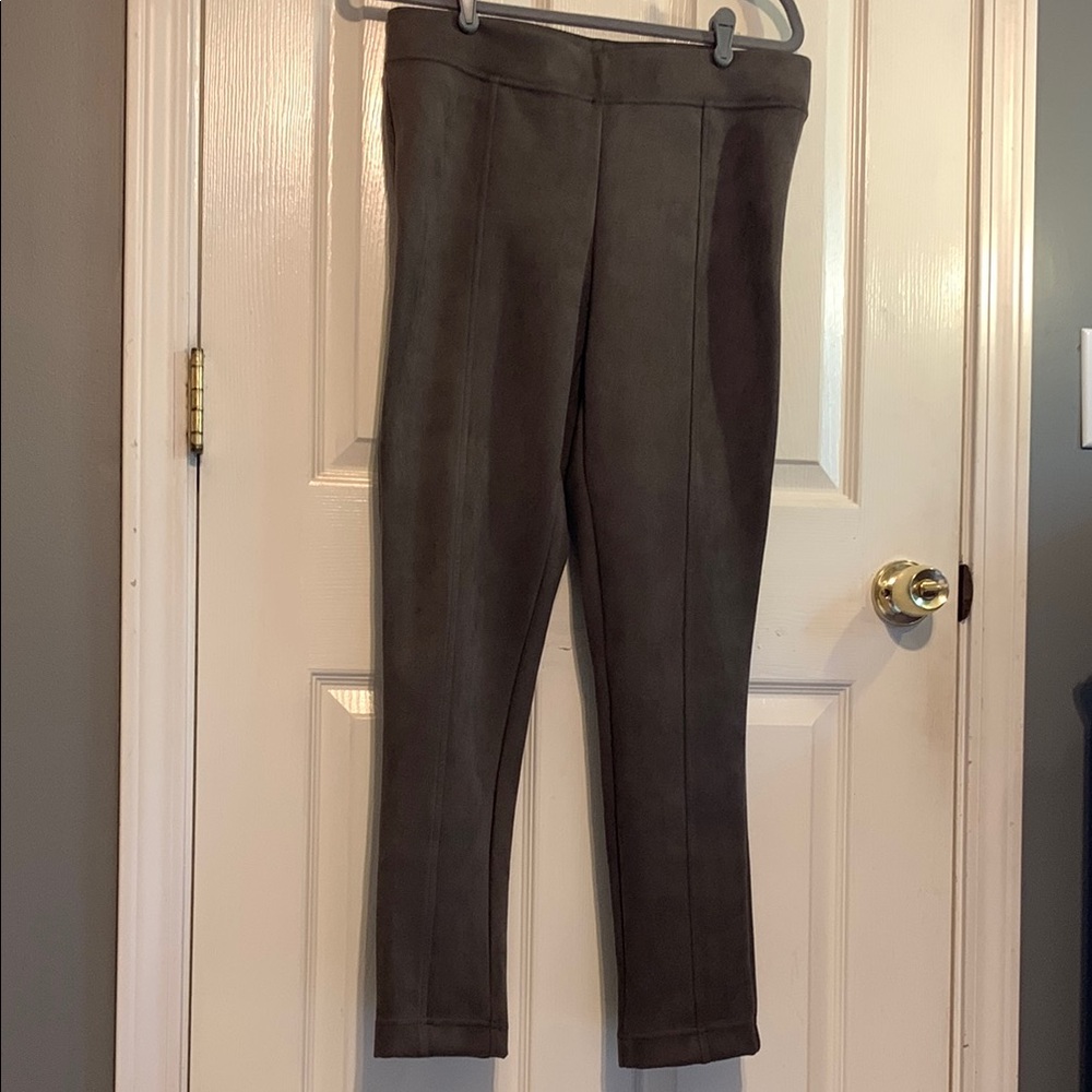 Brown Suede Pants